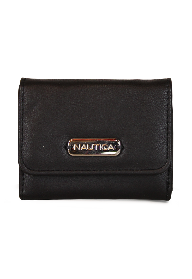 BILLETERA DE MUJER SIDNEY NEGRA NAUTICA - 2