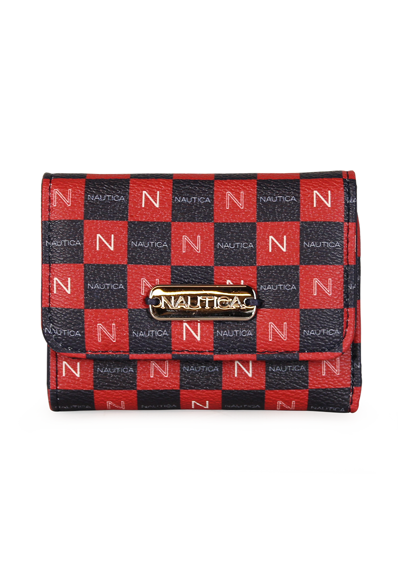BILLETERA DE MUJER DARIA ROJA NAUTICA - 4