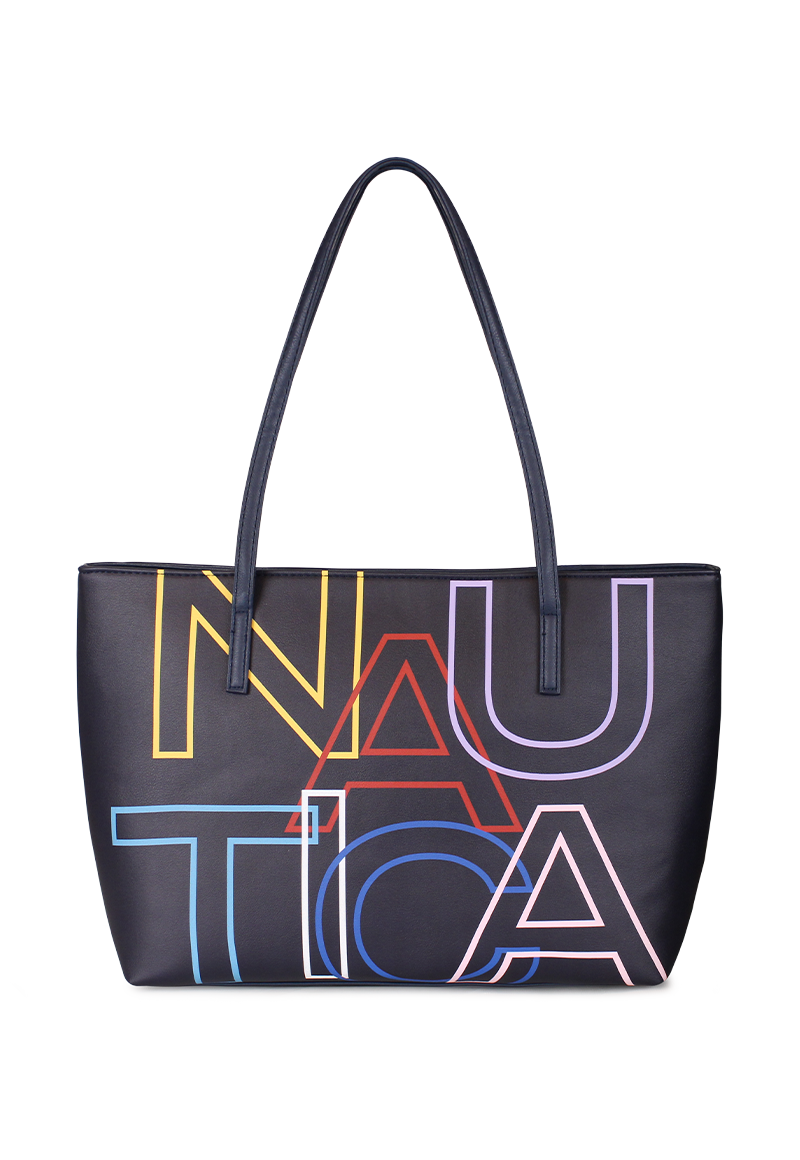 CARTERA NAUTICA ECOCUERO AZUL OUTLINER - 1