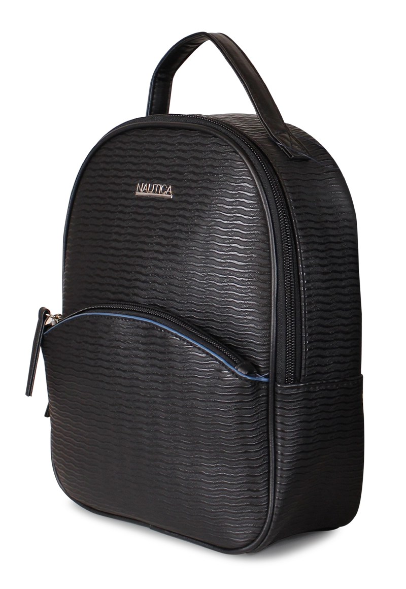 MOCHILA DE MUJER LEEWAY NEGRO NAUTICA - 2