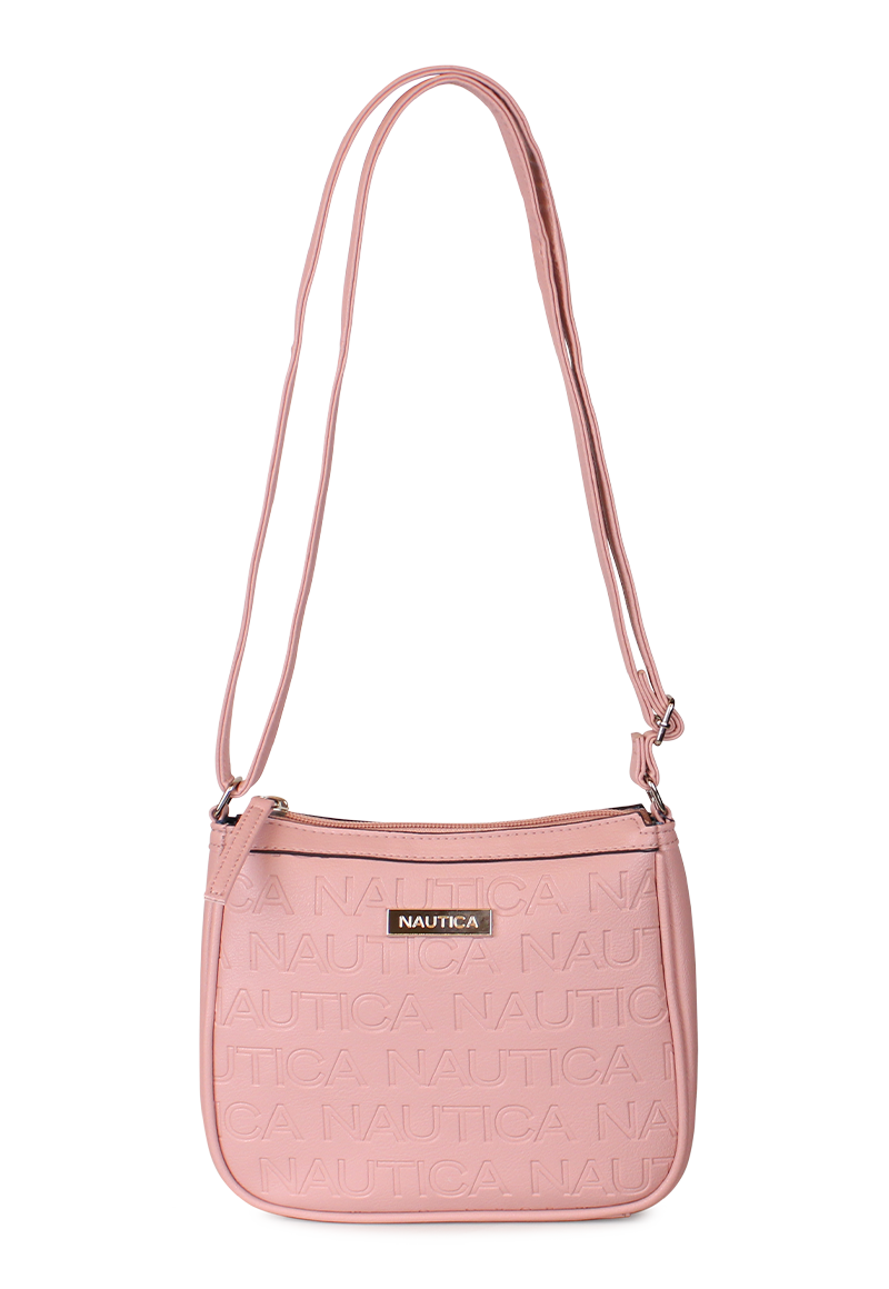 CARTERA CRUZADA PRINCESS ROSADO NAUTICA - 1