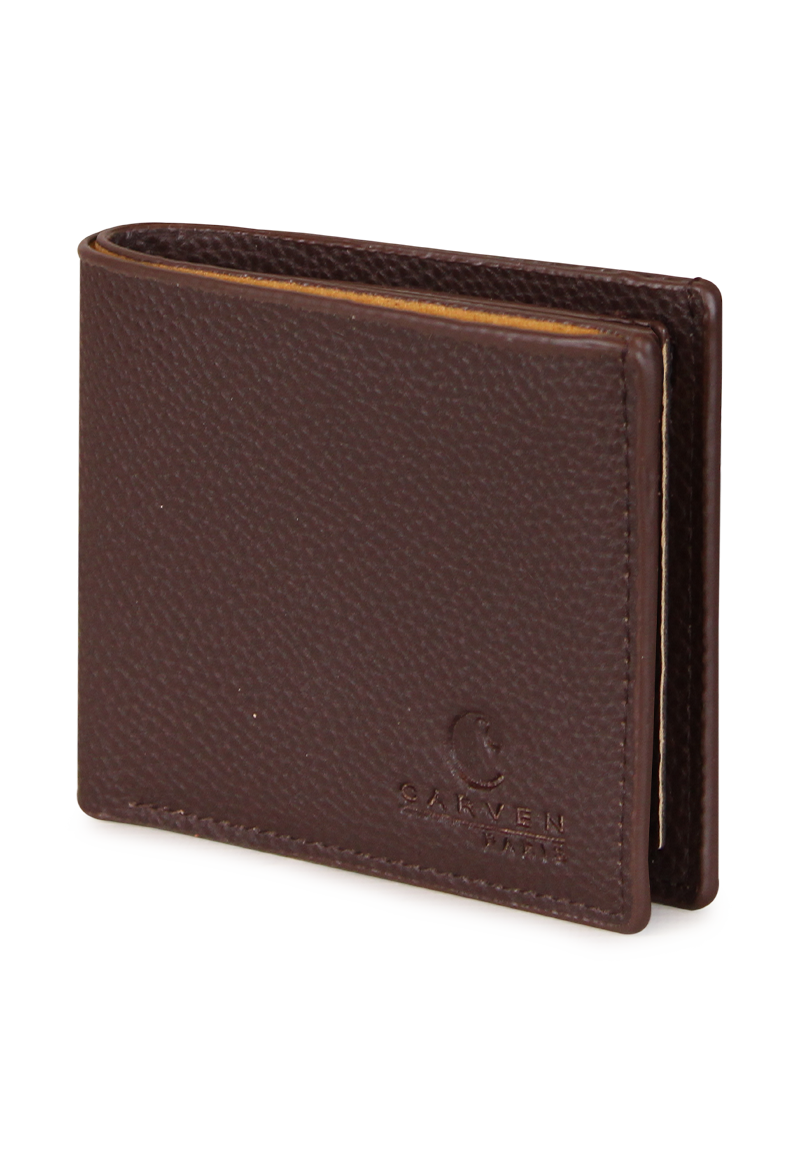 BILLETERA DE HOMBRE ETHAN CAFÉ CARVEN - 1