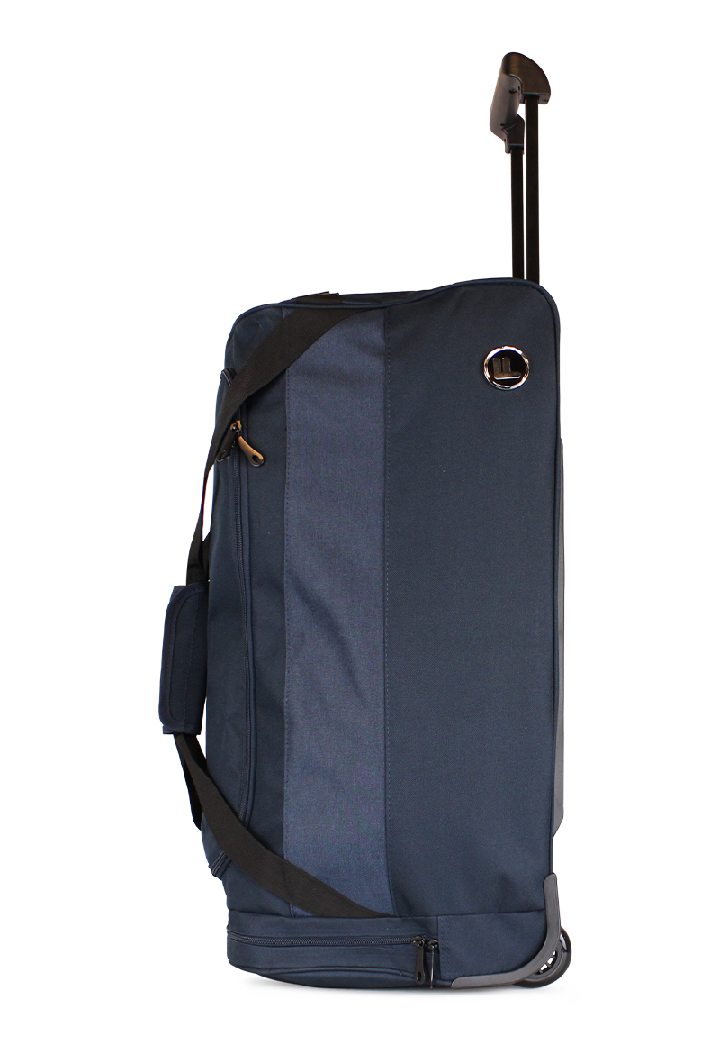 BOLSO DE VIAJE CON RUEDAS KROSS M 89 LTS AZUL F LA MALETA DE CHILE - 1