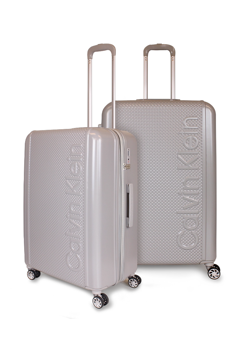 PACK 2 MALETAS ROME MEDIANA 20KG + GRANDE 23KG GRIS CALVIN KLEIN - 1