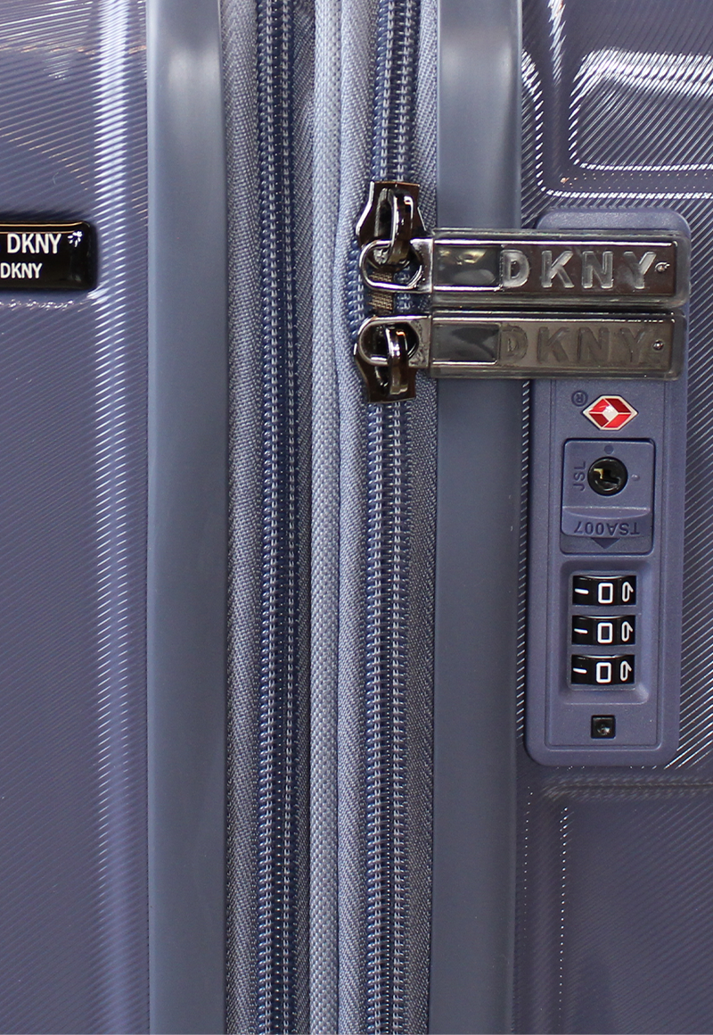 PACK 2 MALETAS DONNA KARAN ELITE M 20KG + L 23KG AZUL DKNY - 3