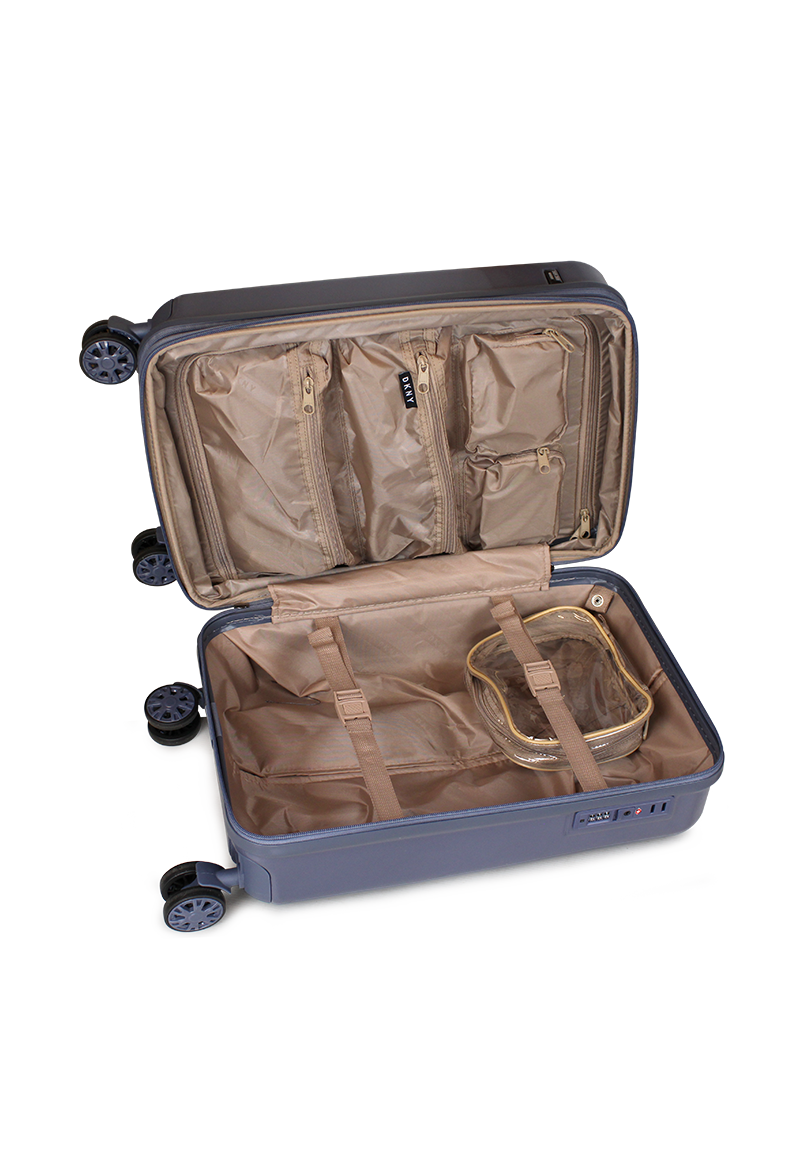 PACK 2 MALETAS DONNA KARAN ELITE S 10KG + L 23KG AZUL DKNY - 3
