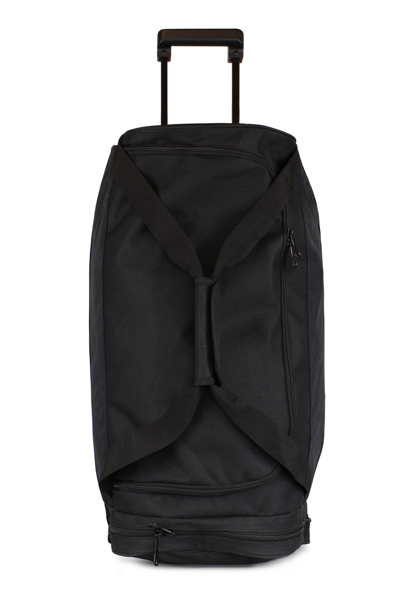 BOLSO DE VIAJE CON RUEDAS KROSS M 89 LTS NEGRO + CANDADO F - 3
