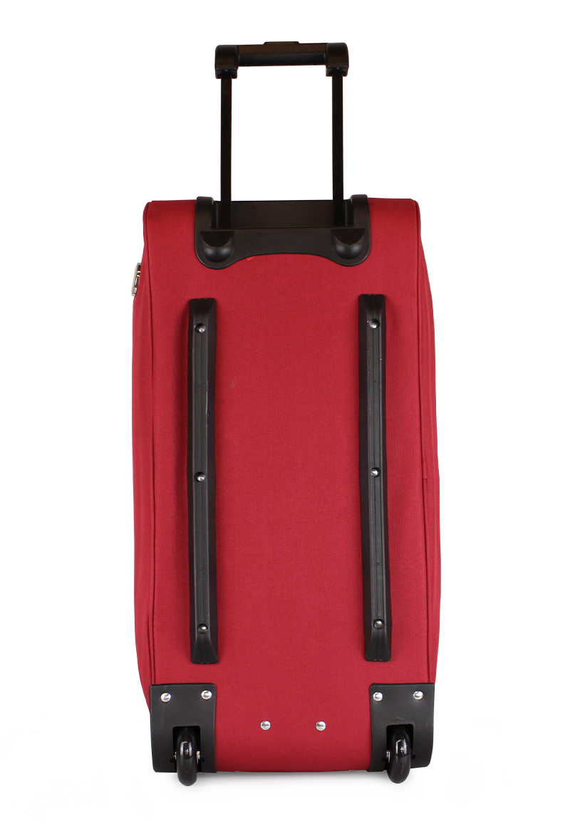 BOLSO DE VIAJE CON RUEDAS KROSS M 89 LTS ROJO + CANDADO F - 4
