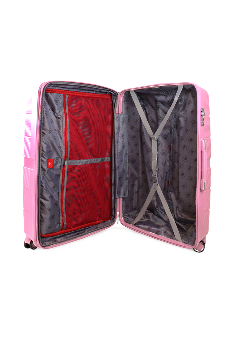 MALETA MEDIANA XPOS ROSADA 20KG SWISS BAG - 3