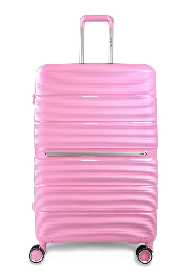 MALETA XPOS ROSADA L GRANDE 23KG SWISS BAG - 1