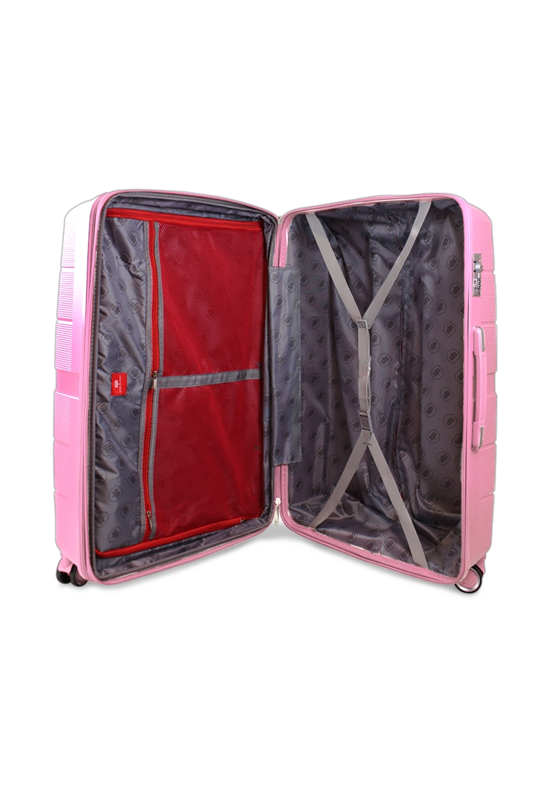 MALETA XPOS ROSADA L GRANDE 23KG SWISS BAG - 3