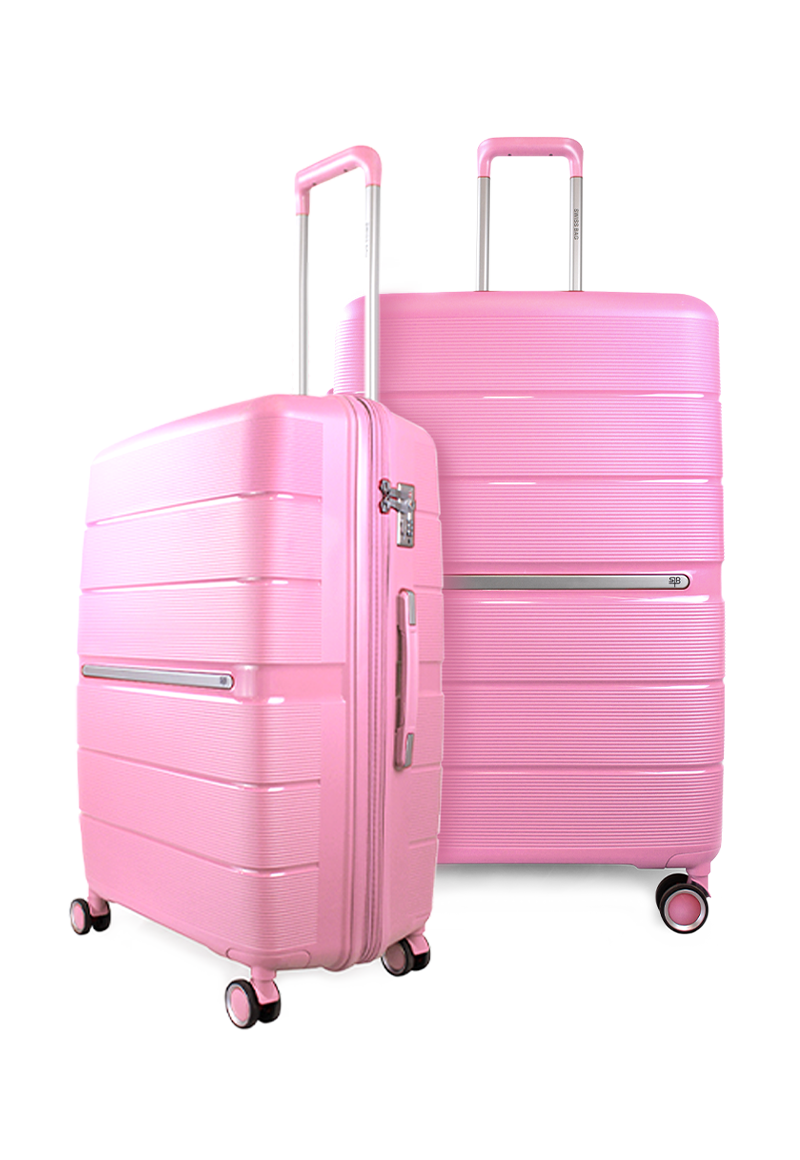 PACK 2 MALETAS M+L ROSADA XPOS SWISS BAG - 1