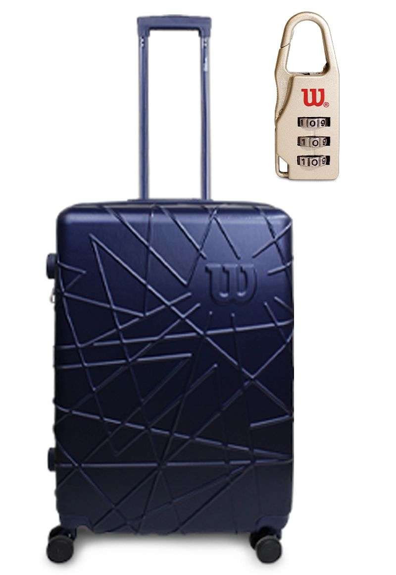 MALETA DE VIAJE EAST COAST AZUL MEDIANA 20KG WILSON - 1