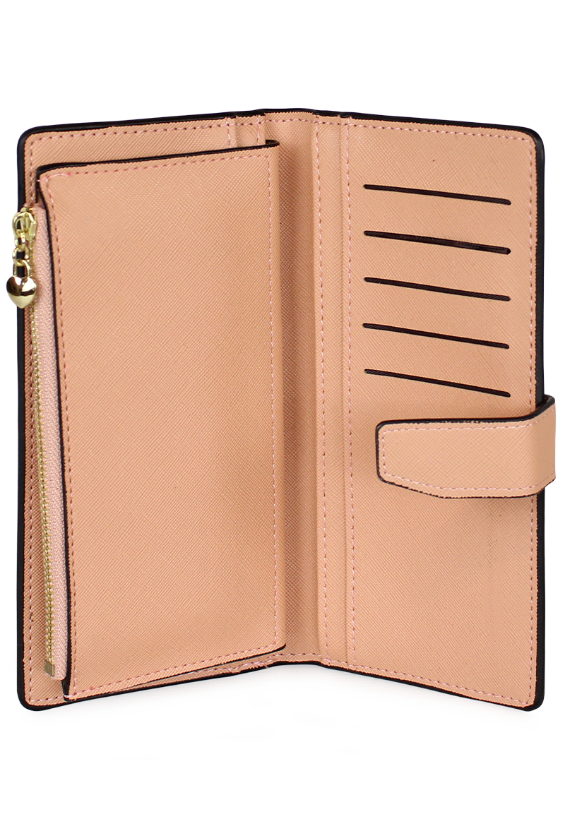 BILLETERA MUJER VESTA PINK CARVEN - 2