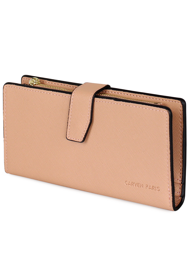 BILLETERA MUJER VESTA PINK CARVEN - 5