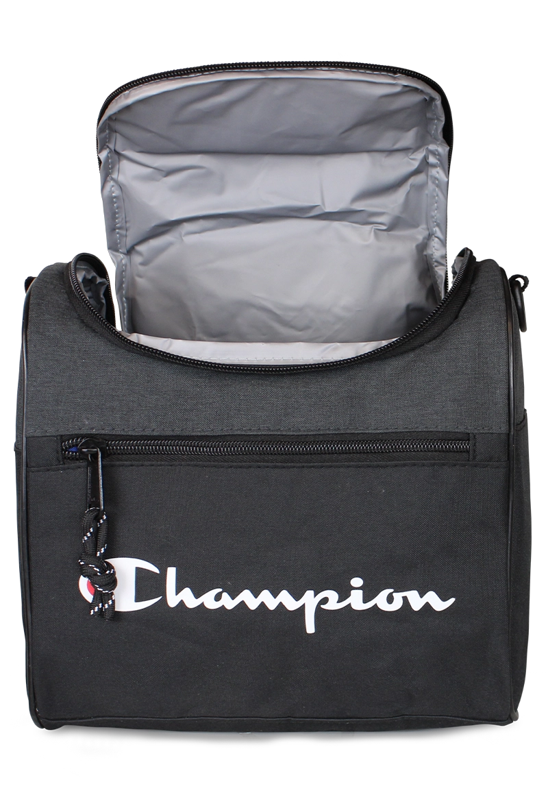 LONCHERA TÉRMICA OXFORD NEGRA CHAMPION - 3