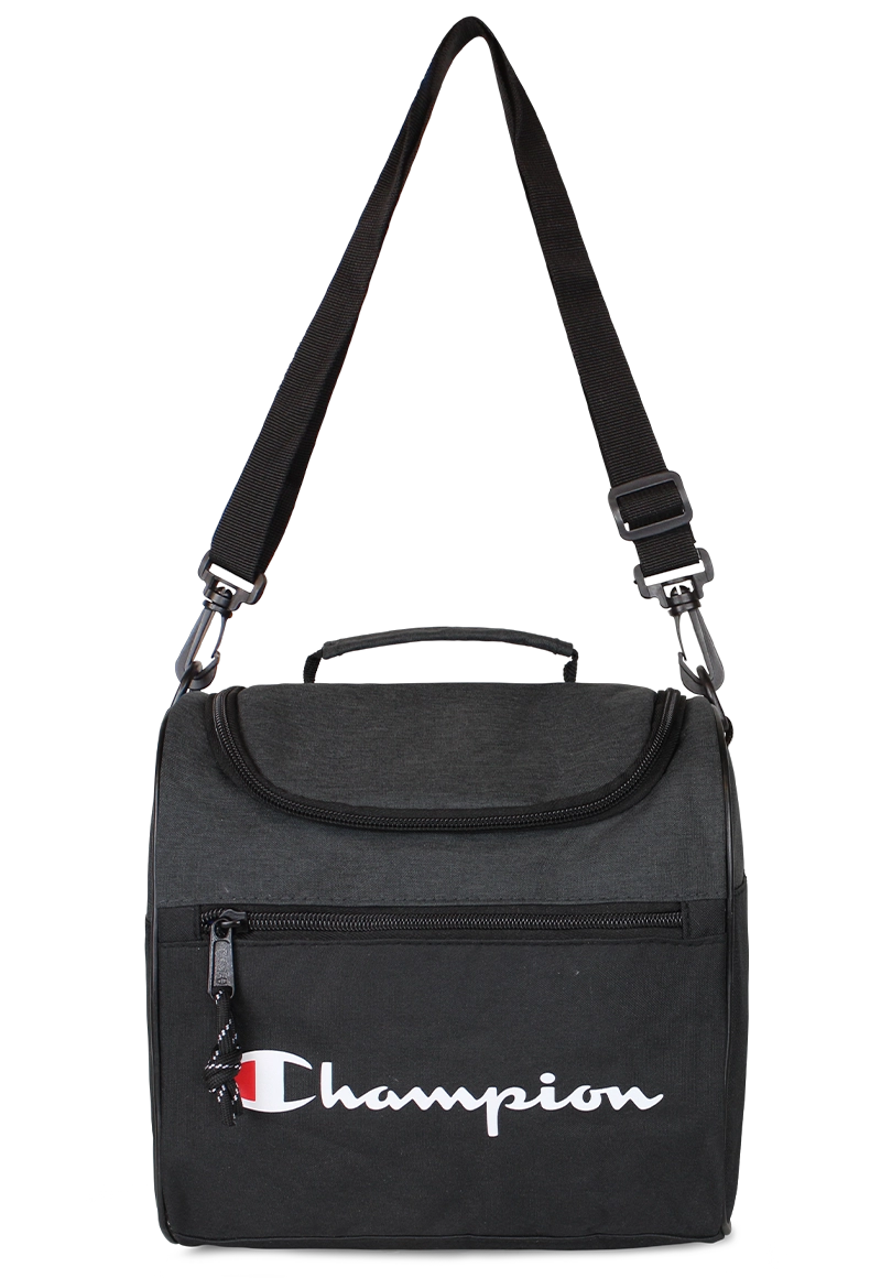 LONCHERA TÉRMICA OXFORD NEGRA CHAMPION - 4