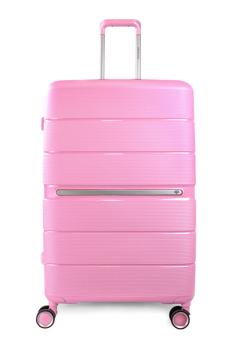 MALETA XPOS ROSADA L GRANDE 23KG SWISS BAG - 1