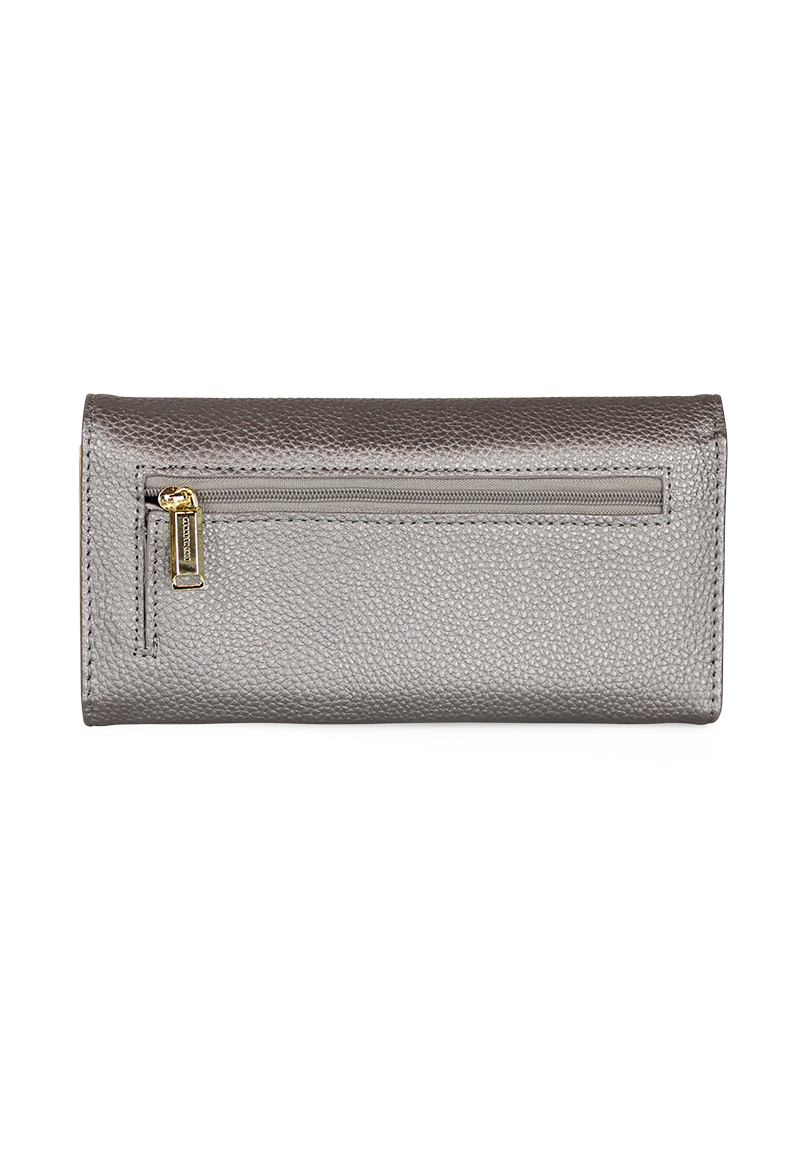 2 BILLETERAS DE MUJER FIDELIA NEGRA Y GRIS KENNETH COLE - 8