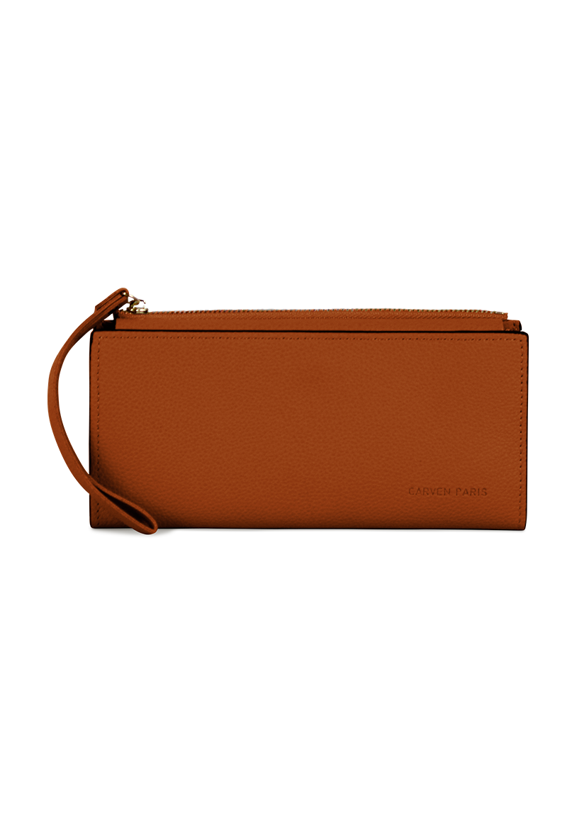2 BILLETERAS DE MUJER DELIA NEGRA Y BROWN CARVEN - 9
