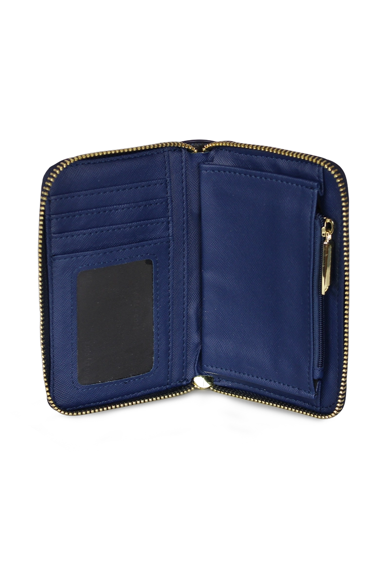 CARTERA TEMPO + BILLETERA TRIFOLD AZUL KENNETH COLE - 5