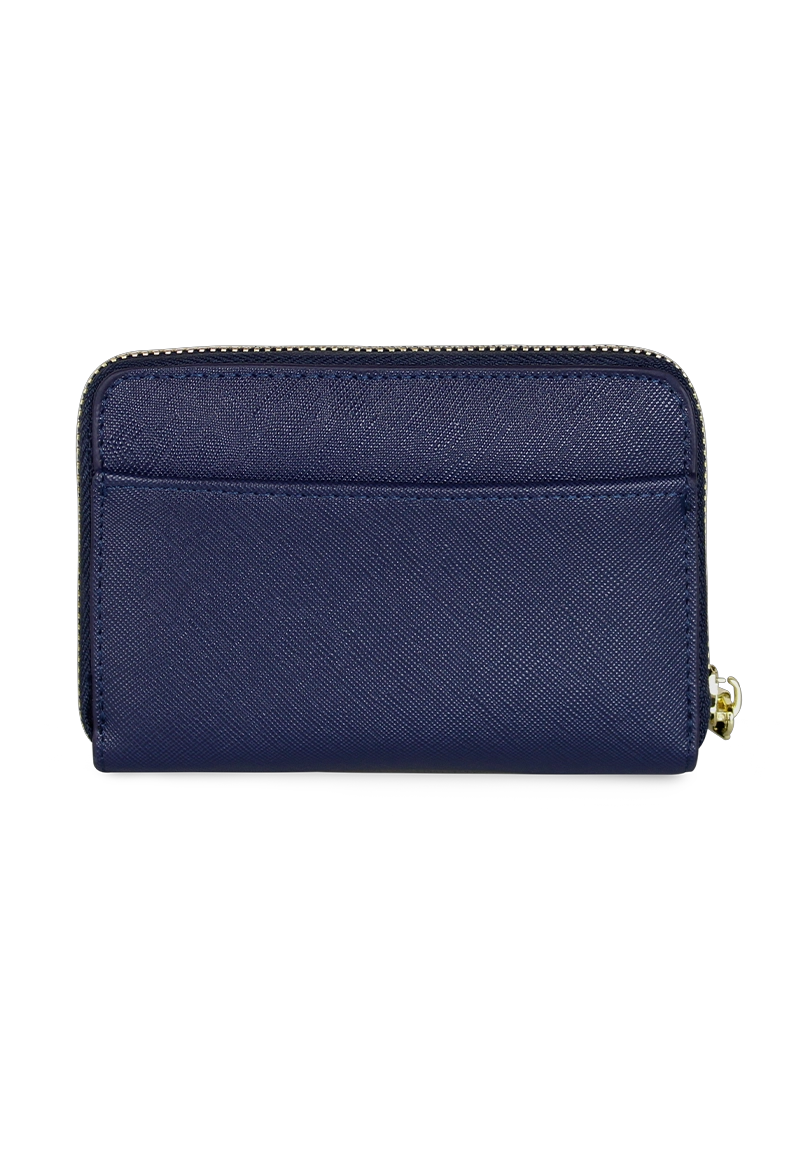 CARTERA TEMPO + BILLETERA TRIFOLD AZUL KENNETH COLE - 7