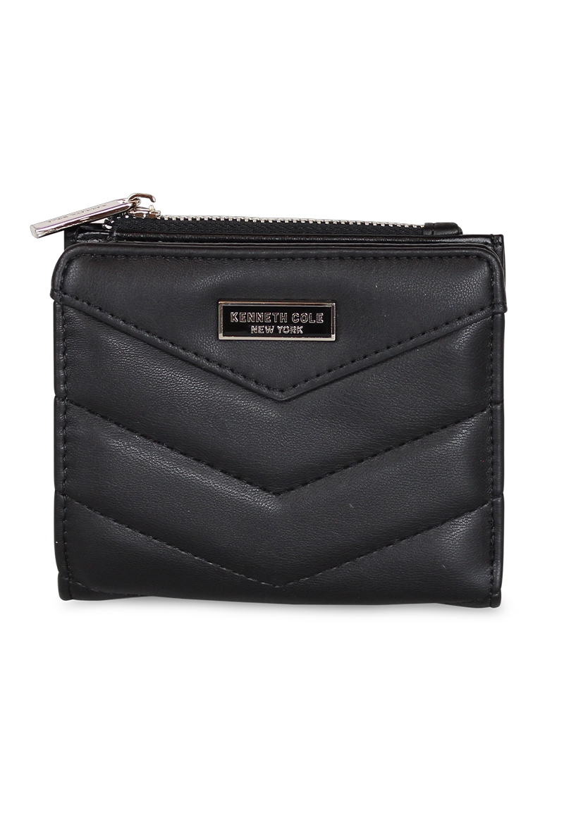 CARTERA ACOLCHADA PEYTON + BILLETERA ABELLA AZUL KENNETH COLE - 6
