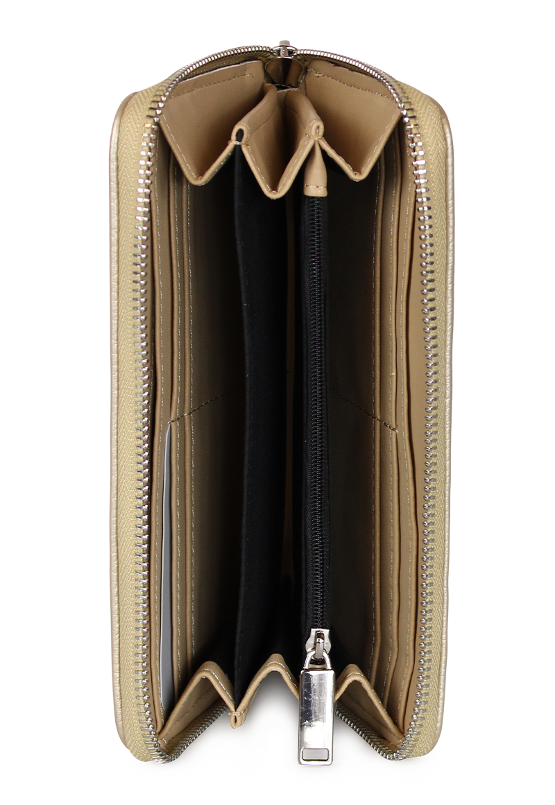 2 BILLETERAS DE MUJER CALIXTA NEGRA Y GOLD KENNETH COLE ' - 7