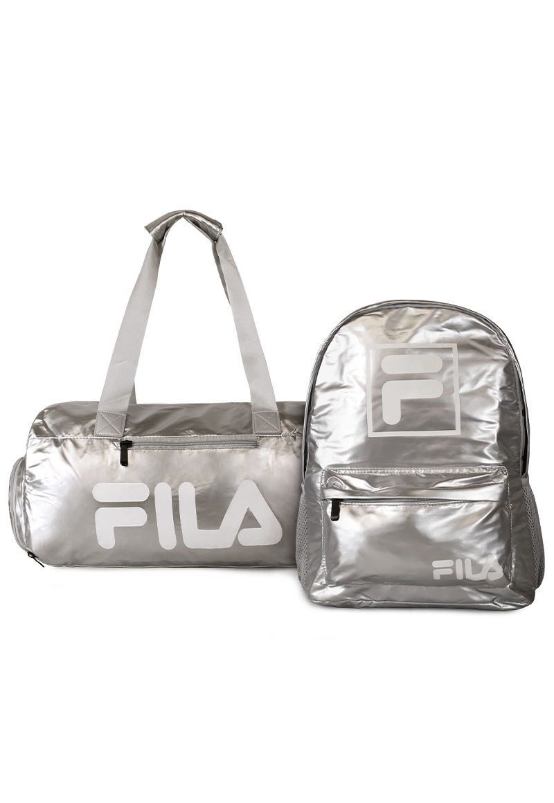 MOCHILA + BOLSO BOLONIA SILVER FILA - 1