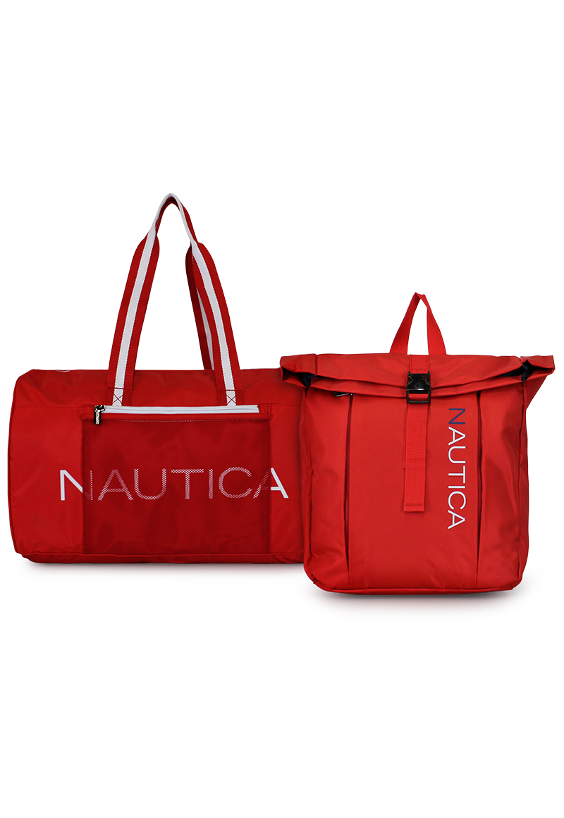 BOLSO ARIES + MOCHILA BEND ROJA NAUTICA - 7