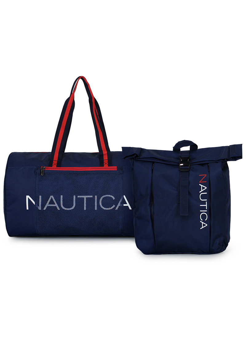 BOLSO ARIES + MOCHILA BEND AZUL NAUTICA - 7