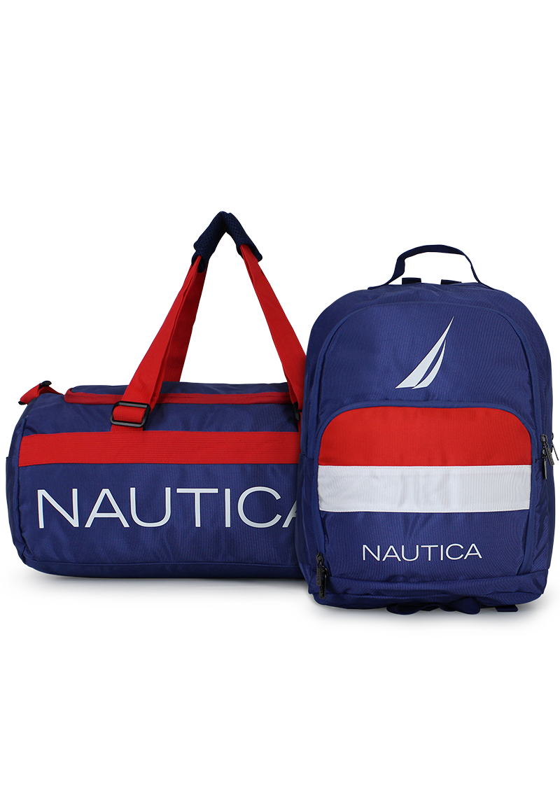 BOLSO VALAR + MOCHILA PÓLUX AZUL NAUTICA - 1