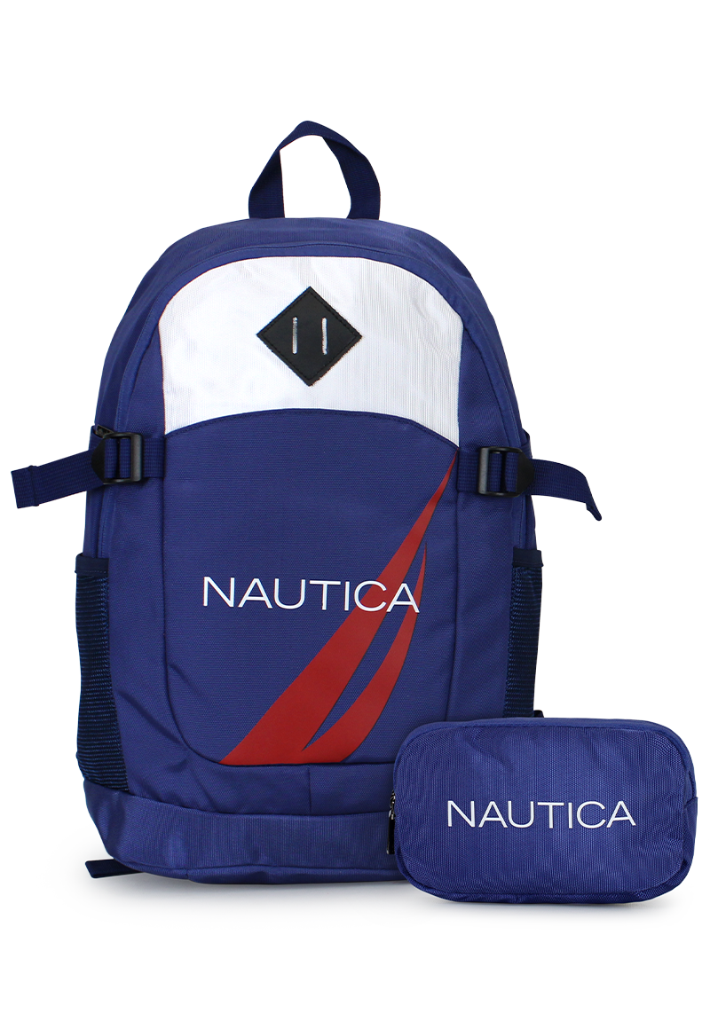 MOCHILA ATLAS + BANANO KREIS AZUL NAUTICA - 1