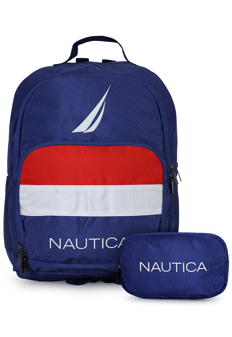 MOCHILA PÓLUX + BANANO KREIS AZUL NAUTICA - 1
