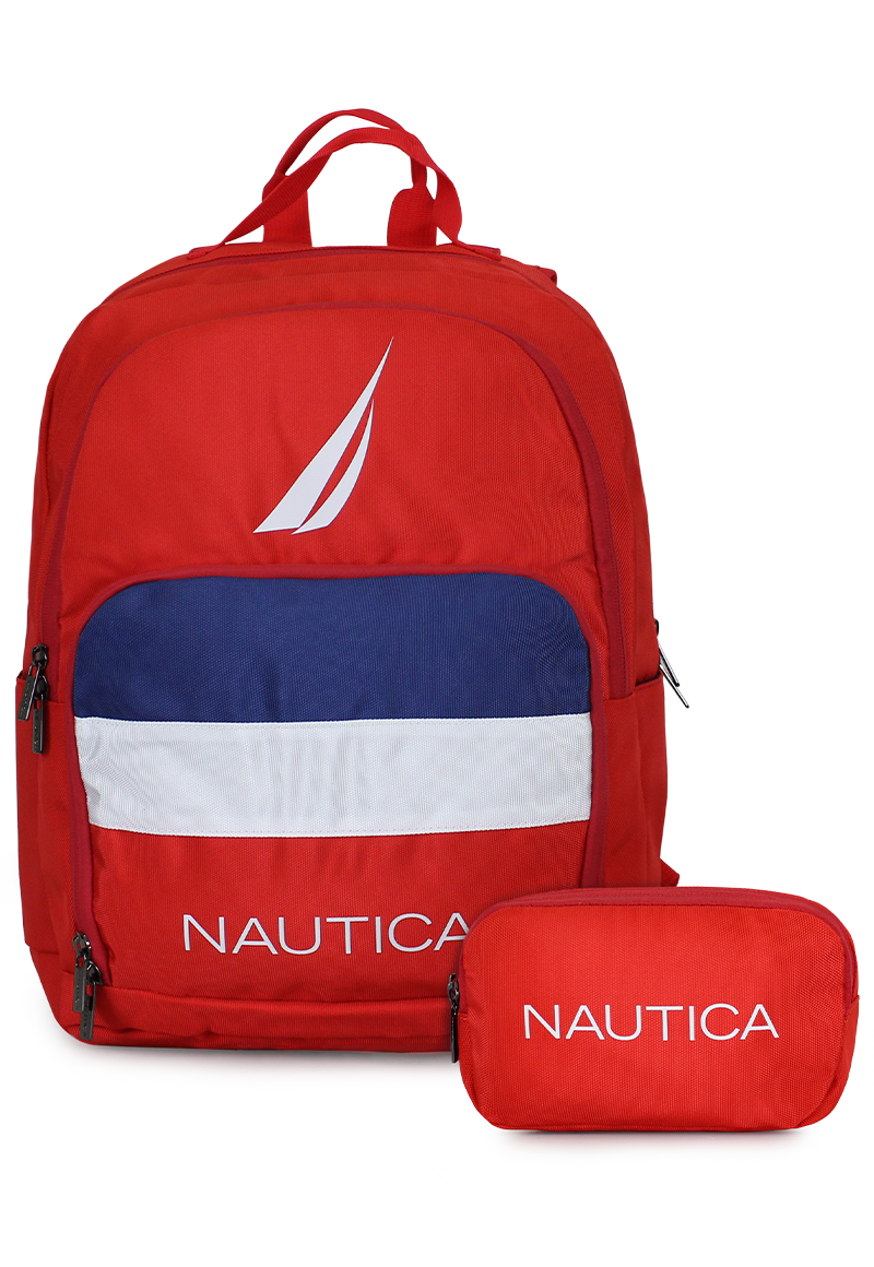 MOCHILA PÓLUX + BANANO KREIS ROJO NAUTICA - 1