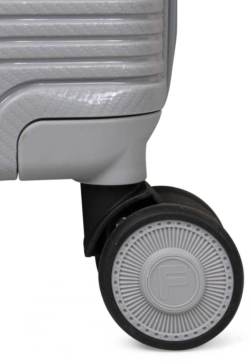 MALETA DE CABINA CON USB CHIC GRIS F LA MALETA DE CHILE - 5