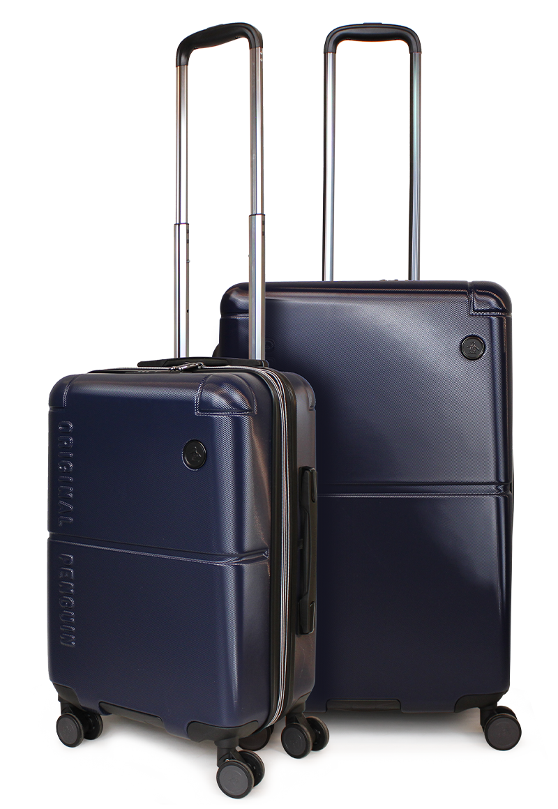 PACK 2 MALETAS S+M ROMA AZUL 10Y20KG PENGUIN - 1