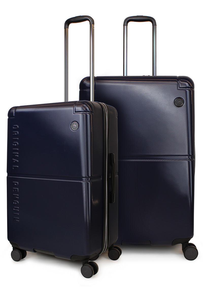 PACK 2 MALETAS M+L ROMA AZUL 20Y23KG PENGUIN - 1