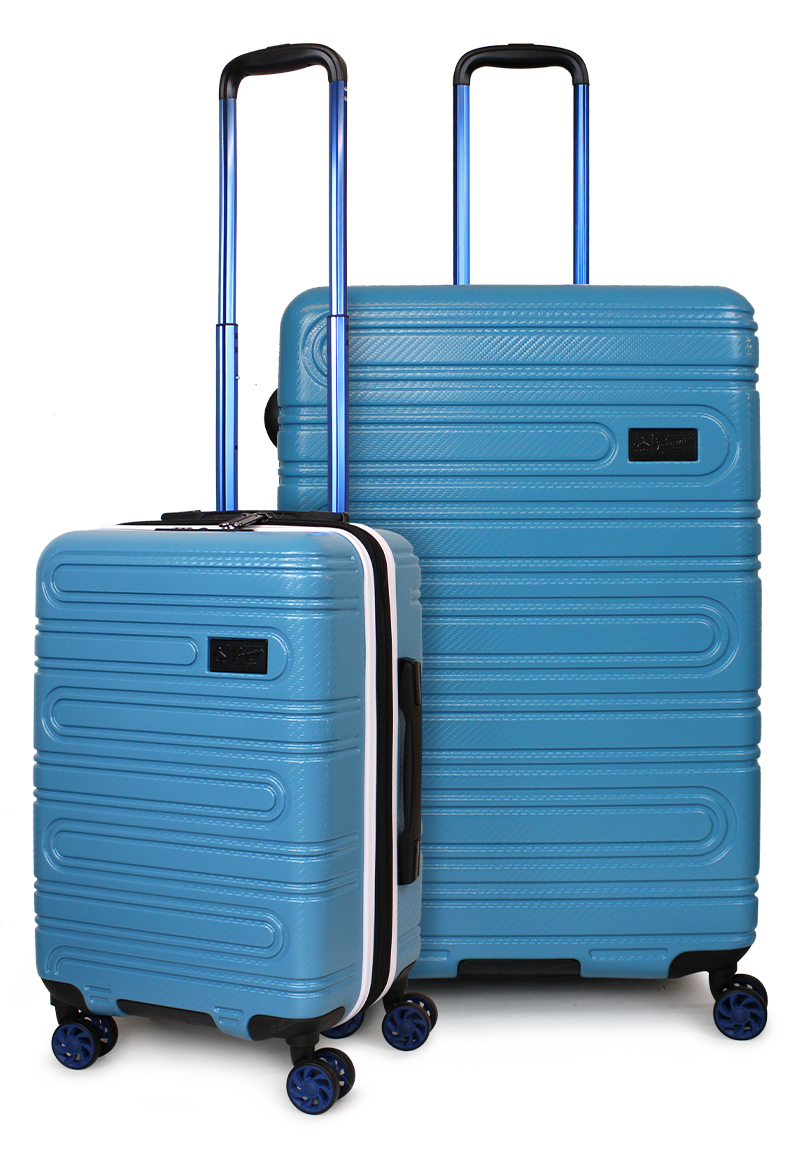 PACK 2 MALETAS S+L MALLORCA CELESTE 10Y23KG PENGUIN - 1