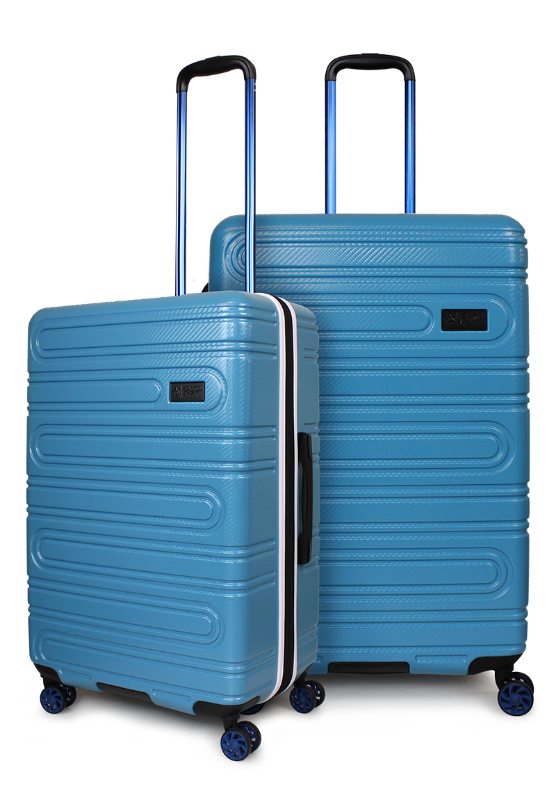 PACK 2 MALETAS M+L MALLORCA 20Y23KG CELESTE PENGUIN - 1