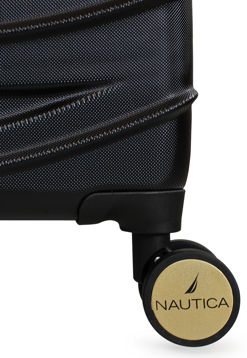 MALETA MEDIANA MÓNACO NEGRA M 20KG NAUTICA - 4