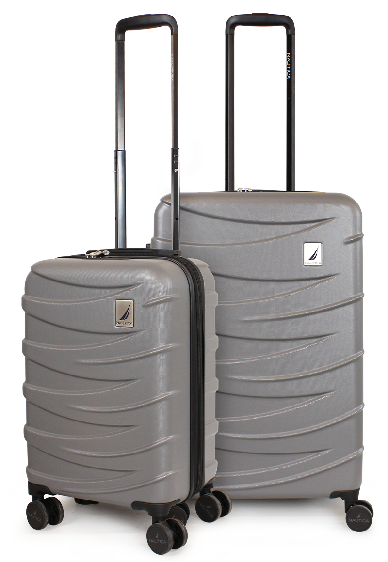PACK 2 MALETAS S+M MÓNACO DE 10 Y 20KG GRIS NAUTICA - 1