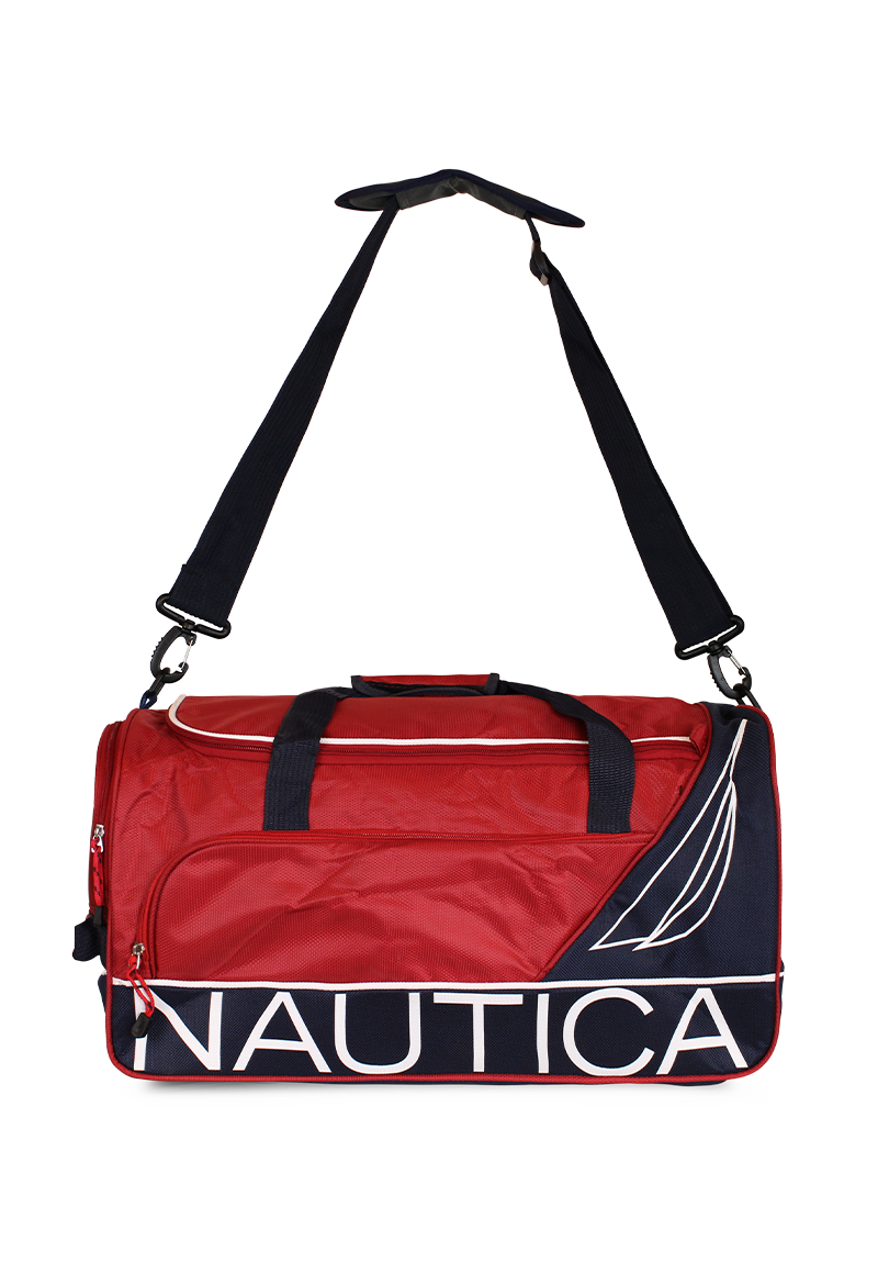 PACK NAUTICA MALETA CABINA AMSTERDAM AZUL + BOLSO MANNAR ROJO - 2