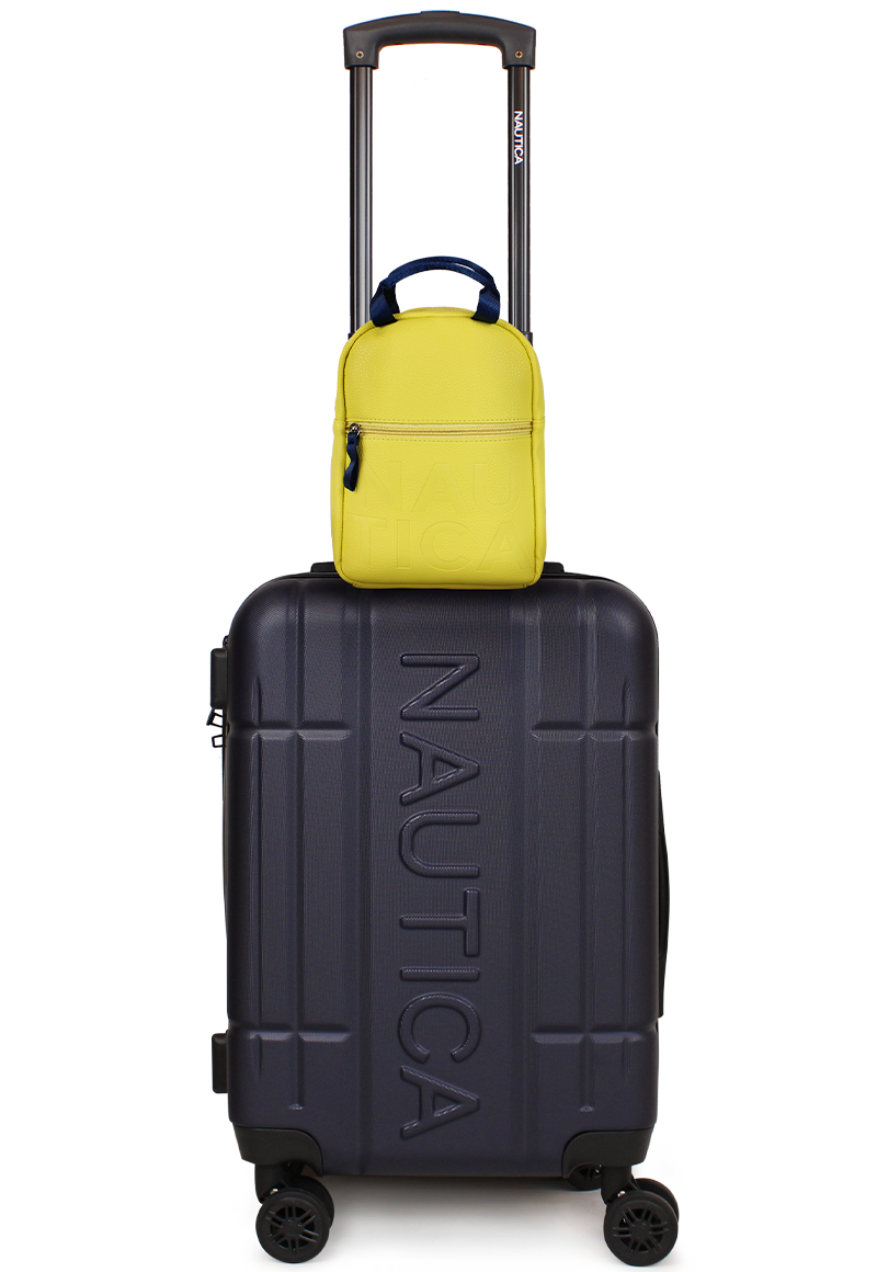 PACK NAUTICA MALETA CABINA AMSTERDAM AZUL + MOCHILA EMMA - 1