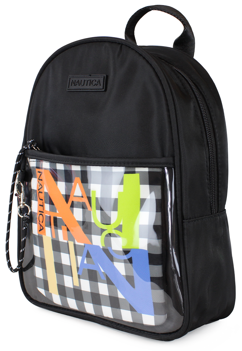 MOCHILA LIBRA NEGRA CON BOLSITO EXTRAÍBLE NAUTICA - 3