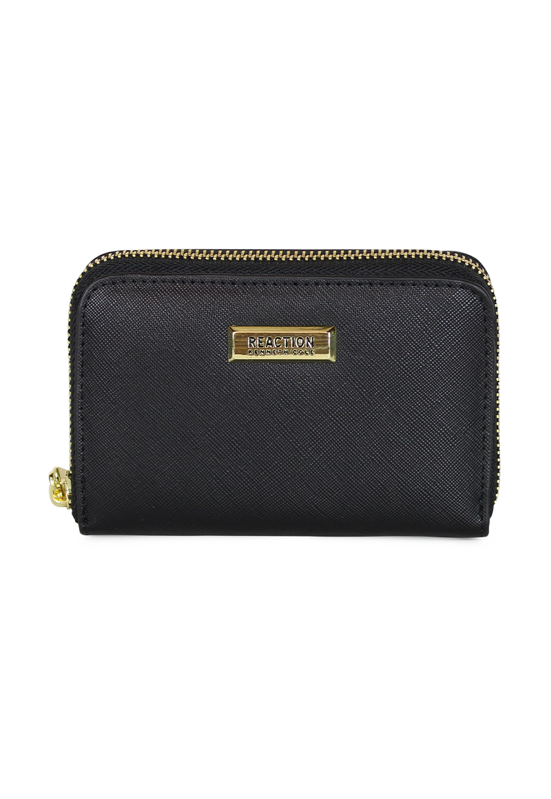 PACK BILLETERA TRIFOLD NEGRA + PAÑUELO ONI BLANCO KENNETH COLE - 3