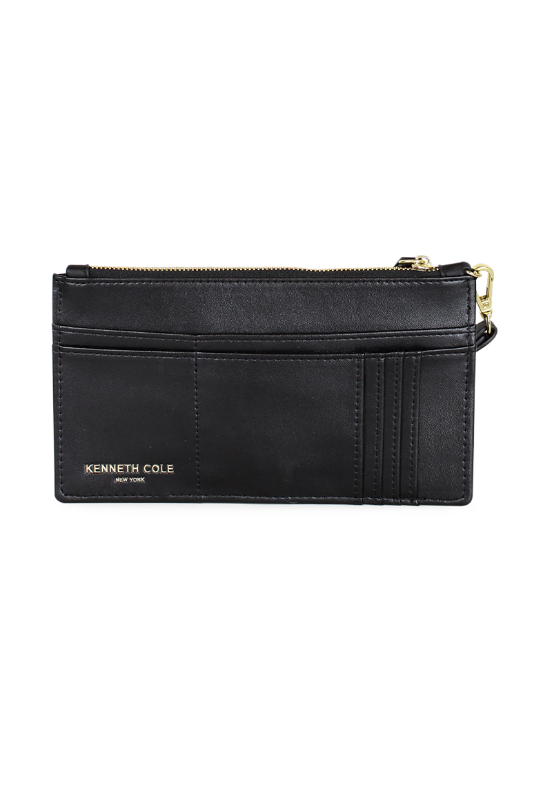 PACK BILLETERA ABELLA NEGRA + PAÑUELO ONI NEGRO KENNETH COLE - 4