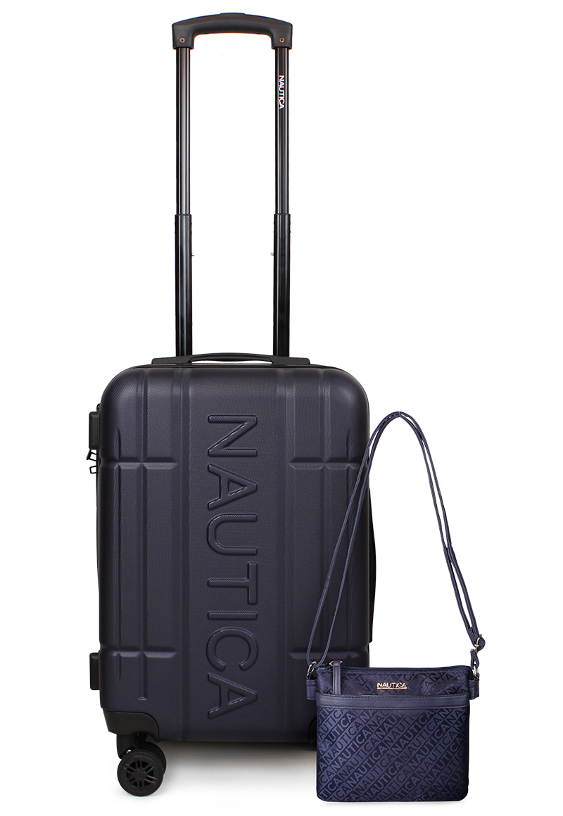 PACK MALETA CABINA AMSTERDAM 10K AZUL + LEEWAY NAUTICA - 1