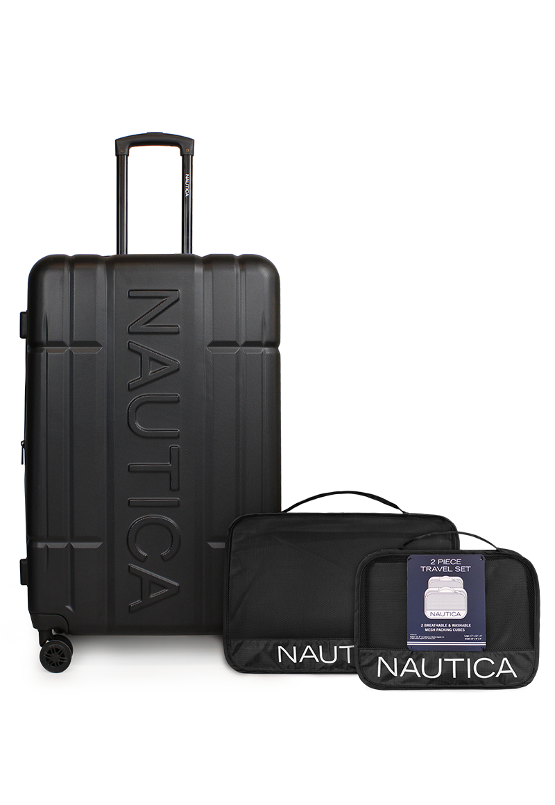 PACK MALETA GRANDE AMSTERDAM 23K NEGRA + ORGANIZADOR NAUTICA - 1