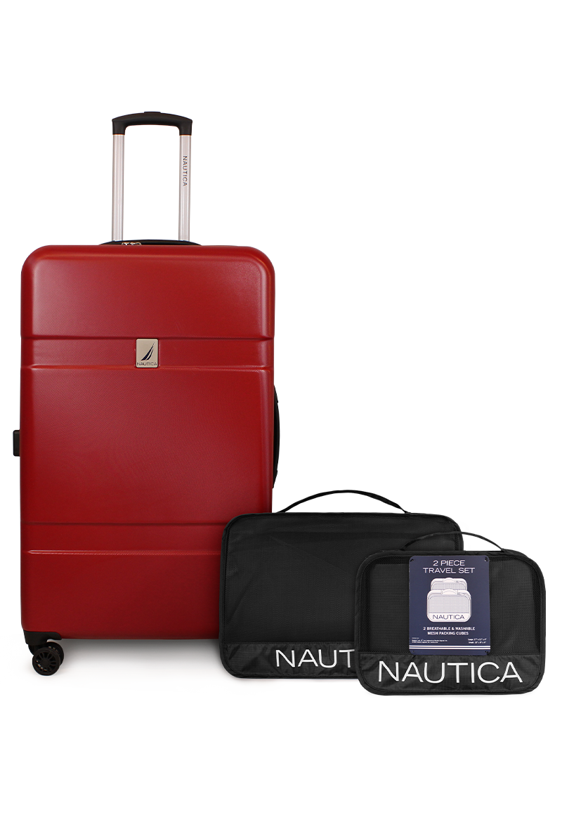 PACK MALETA GRANDE BORA 23KG ROJA + ORGANIZADOR NAUTICA - 1